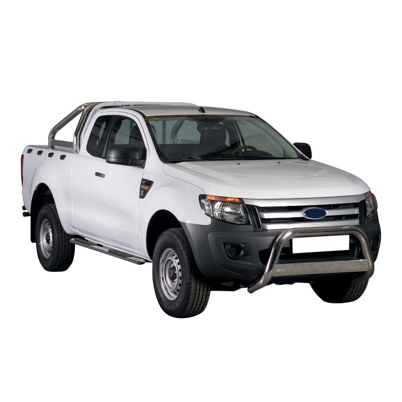 Protezione anteriore per Ford Ranger 2012-2015 ø63mm acciaio argento 
