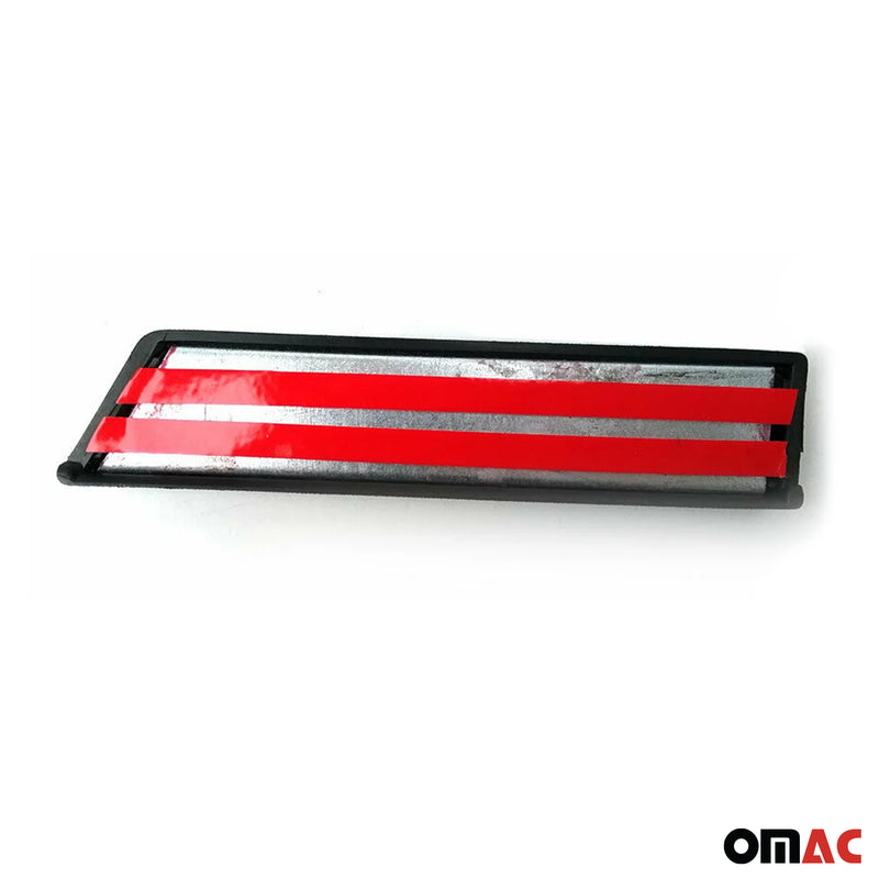 1103170 Listello decorativo parafango per Opel Astra F 1991-1998 ABS Nero 1 pz 