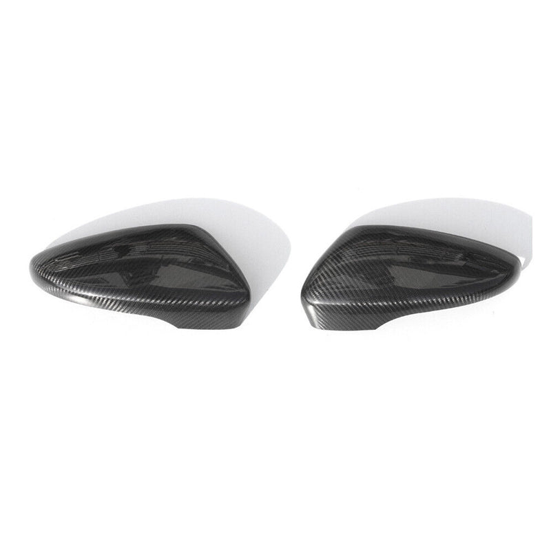 Spiegelkappen Spiegelabdeckung für VW Jetta 2010-2014 Kohlefaser Schwarz 2tlg