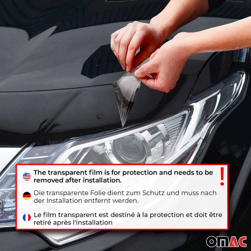 Motorhaube Deflektor Insekten für Citroen Berlingo Partner Tepee 2008-20 Dunkel