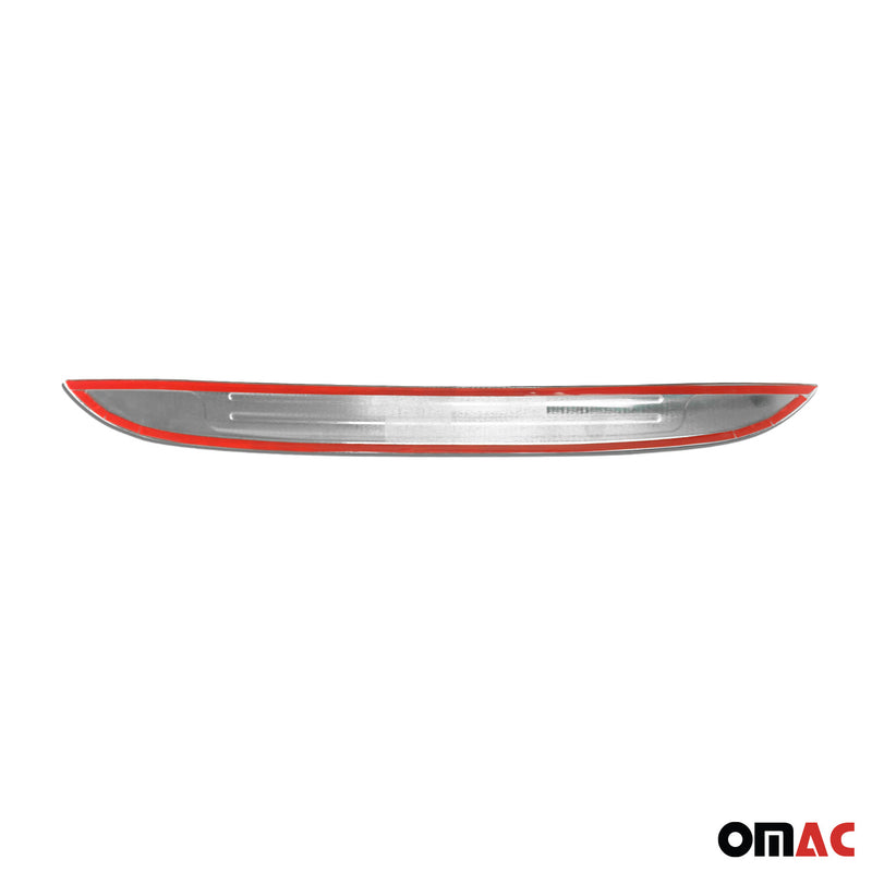 Protezione paraurti per soglia di carico per Mazda CX-3 2015-2021 in acciaio inossidabile spazzolato