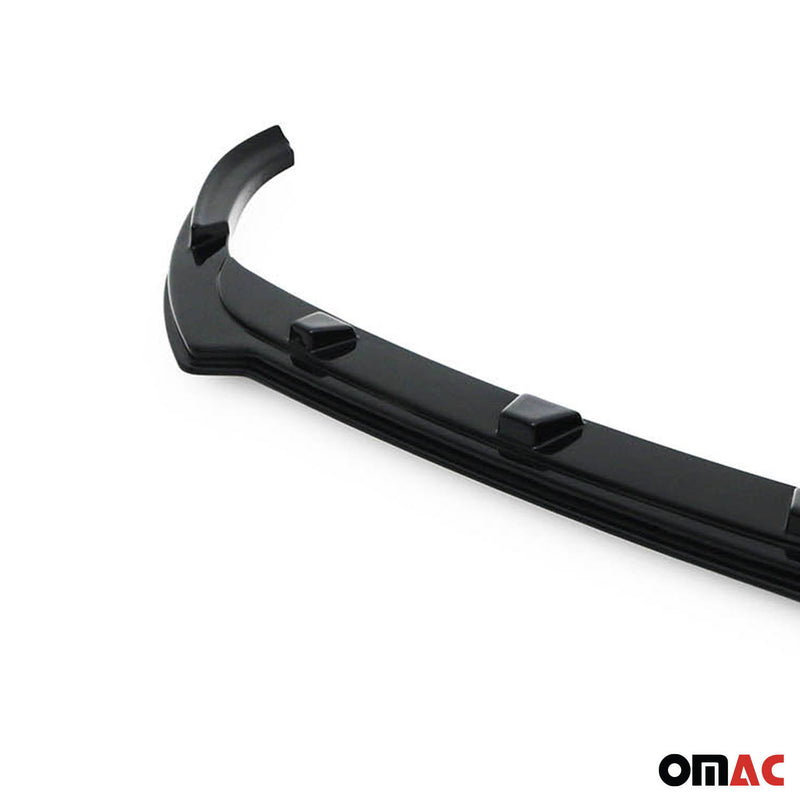 Spoiler anteriore, spoiler paraurti per VW Caddy 2020-2025 ABS Nero 1 pz.