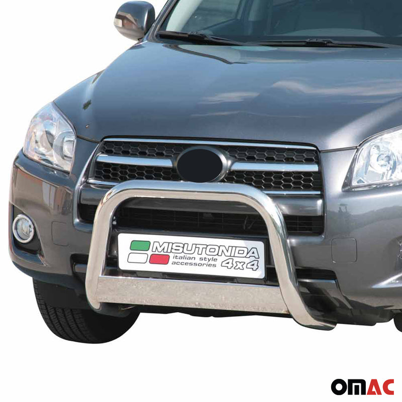 Protezione anteriore per Toyota RAV4 XA30 2009-2010 ø63mm acciaio argento 