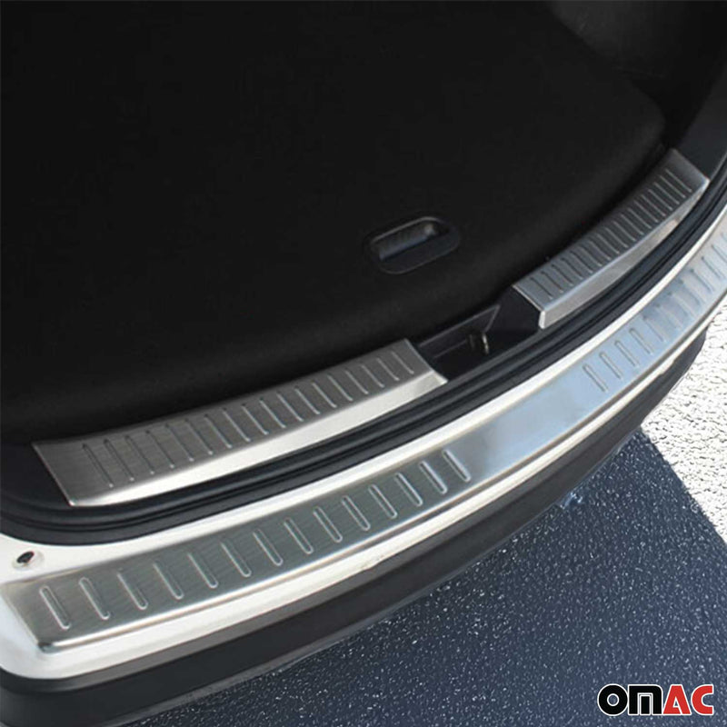 Protezione paraurti interna per soglia di carico per Mazda CX-5 2011-2017 in acciaio inox, 2 pezzi