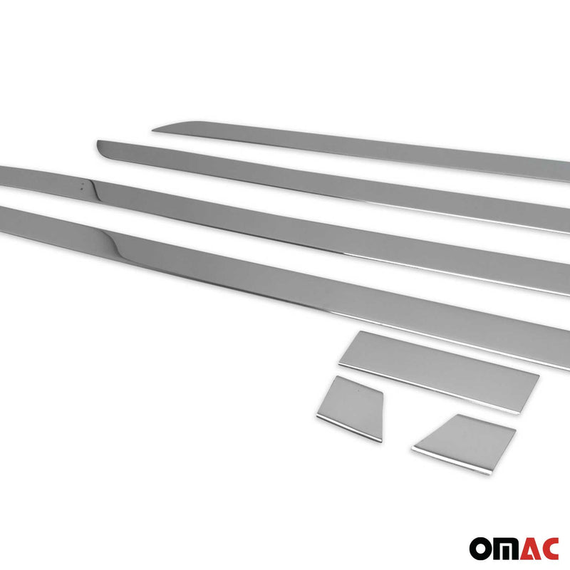 Protezione per porta laterale con striscia per Mercedes Vito W447 L1/L2, doppia porta scorrevole, 7 pezzi