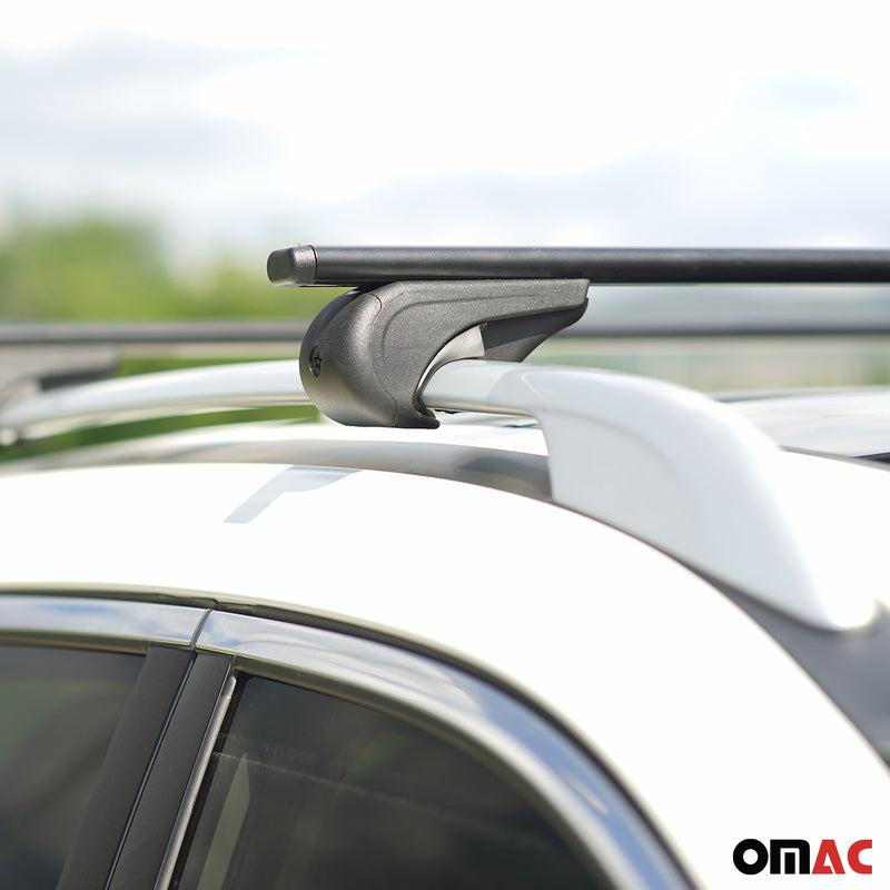 Barre portatutto per Citroen C4 Picasso Grand Picasso 2006-2013 Metallo Nero