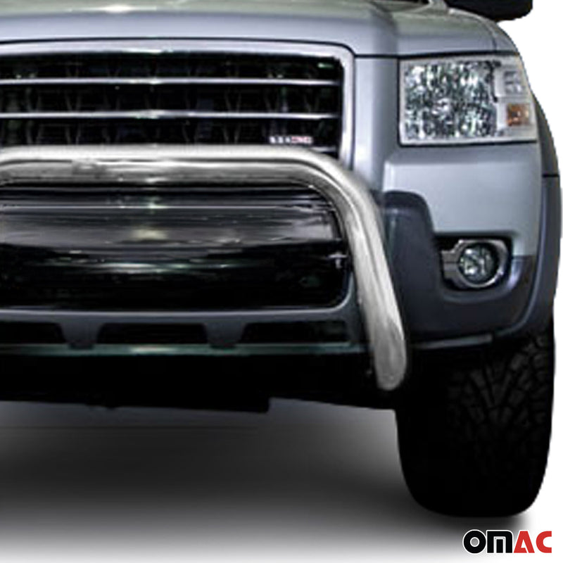 Protezione anteriore per Ford Ranger 2007-2012 con bull bar ABE argento