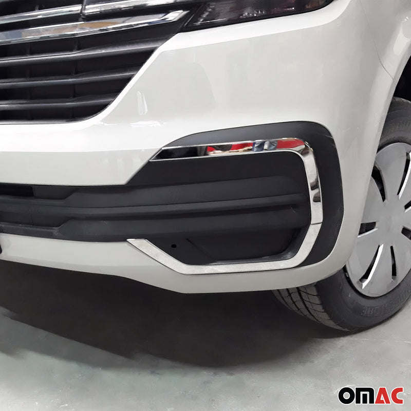 Cornice per fendinebbia per VW T6.1 Transporter 2019-2024 cromata 4x
