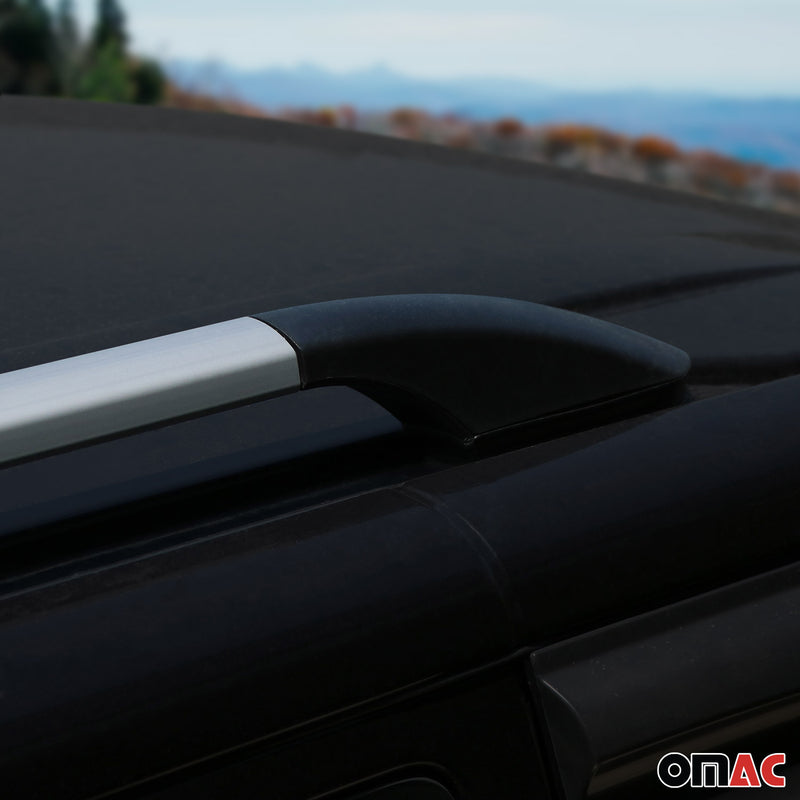 Dachreling Relingträger für Citroen Jumper 2006-2025 L1/H1 Alu Silber 4 tlg