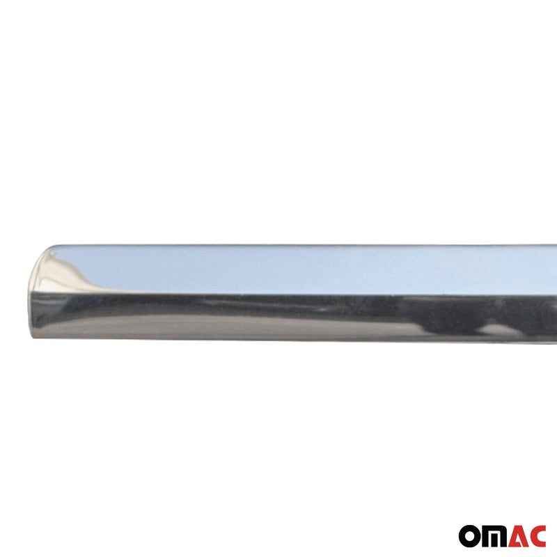 Modanatura per portellone posteriore per Fiat Qubo 2008-2021 in acciaio inox cromato, 1 pezzo 