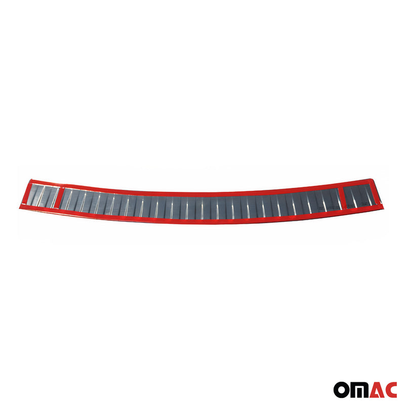 Protezione paraurti per soglia di carico per Dacia Duster 2010-2017 in acciaio inox argento