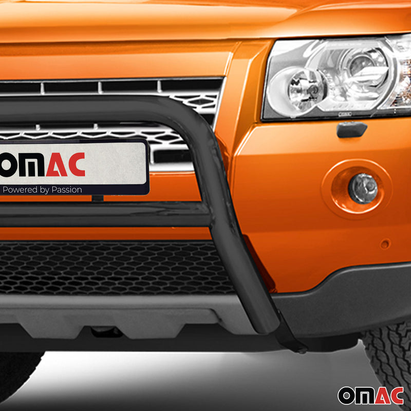 Protezione anteriore per Land Rover Freelander 2006-14 ABE acciaio nero 