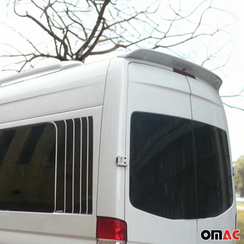 Spoiler posteriore per tetto per Mercedes Sprinter 907 910 2018-2025 verniciato bianco 