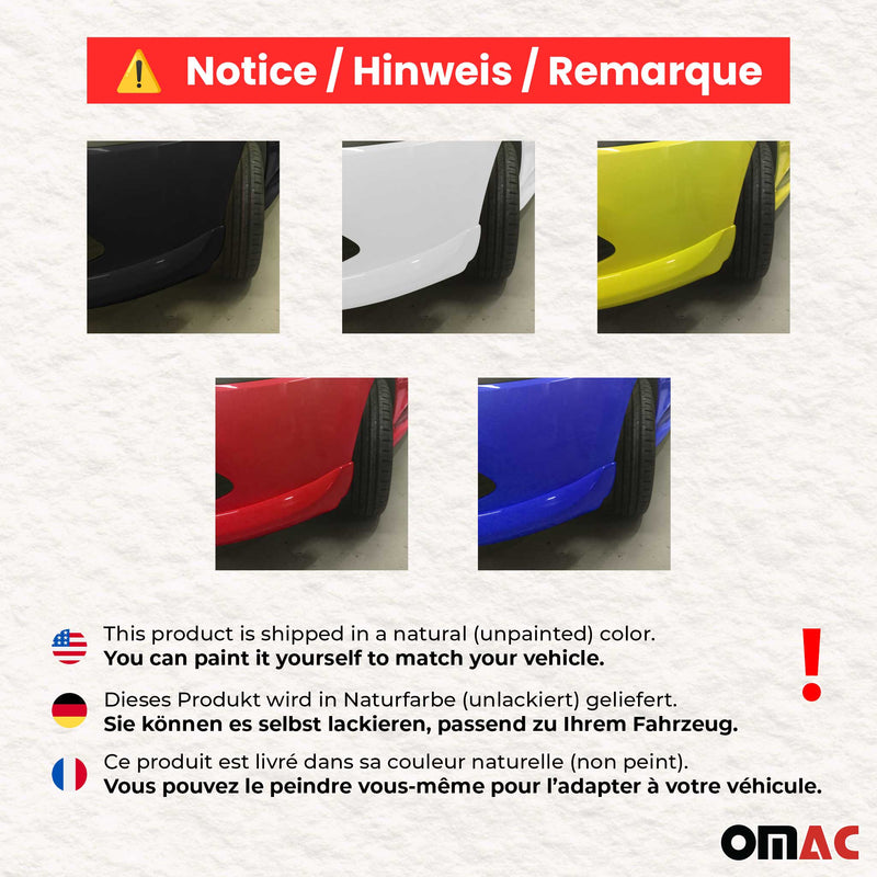 Stoßstange Front Spoiler Lipe für Mercedes Vito W447 2014-2025 ABS Grundiert