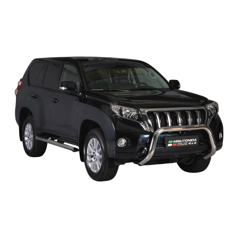 Barra di protezione anteriore per Toyota Land Cruiser Prado J150 2014-2017 ø76 acciaio
