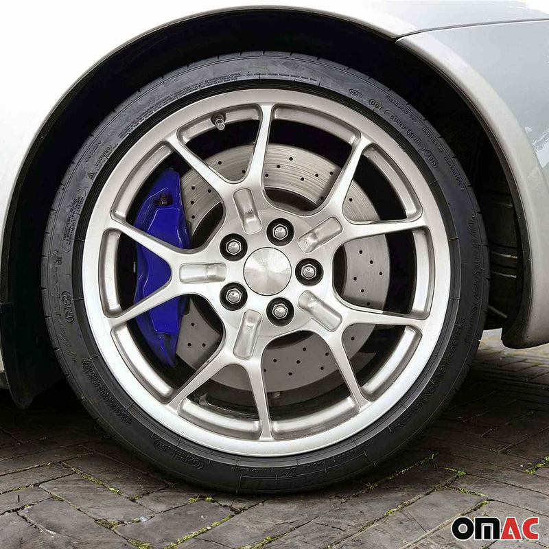 Vernice per pinze freno OMAC, vernice per pinze freno, set di verniciatura per auto Hawaii Blue, messa a punto