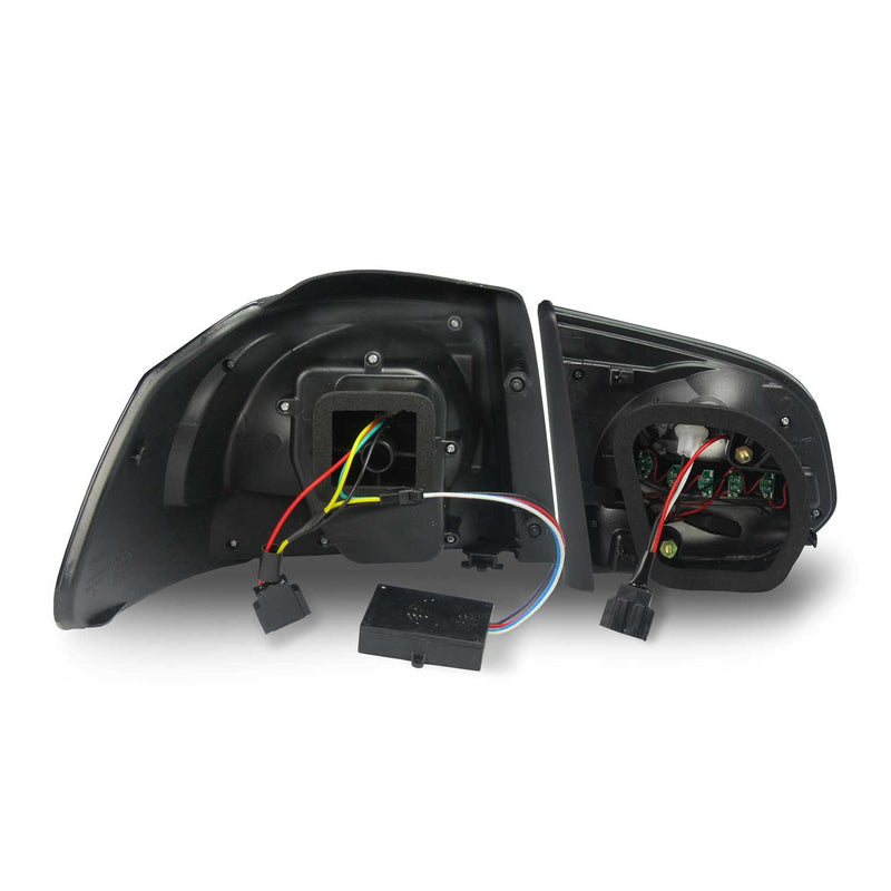 Fanali posteriori per VW Golf 6 2008-2012 neri 4 pezzi