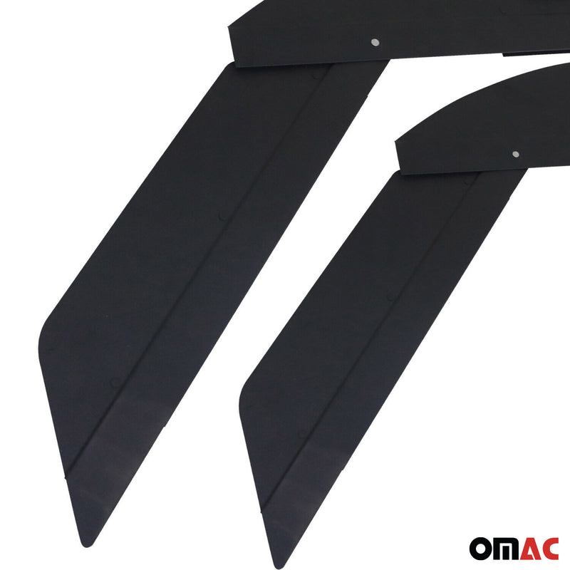 Griglia di ventilazione per VW Transporter T5 2003-2015 alluminio nero 2 pezzi 