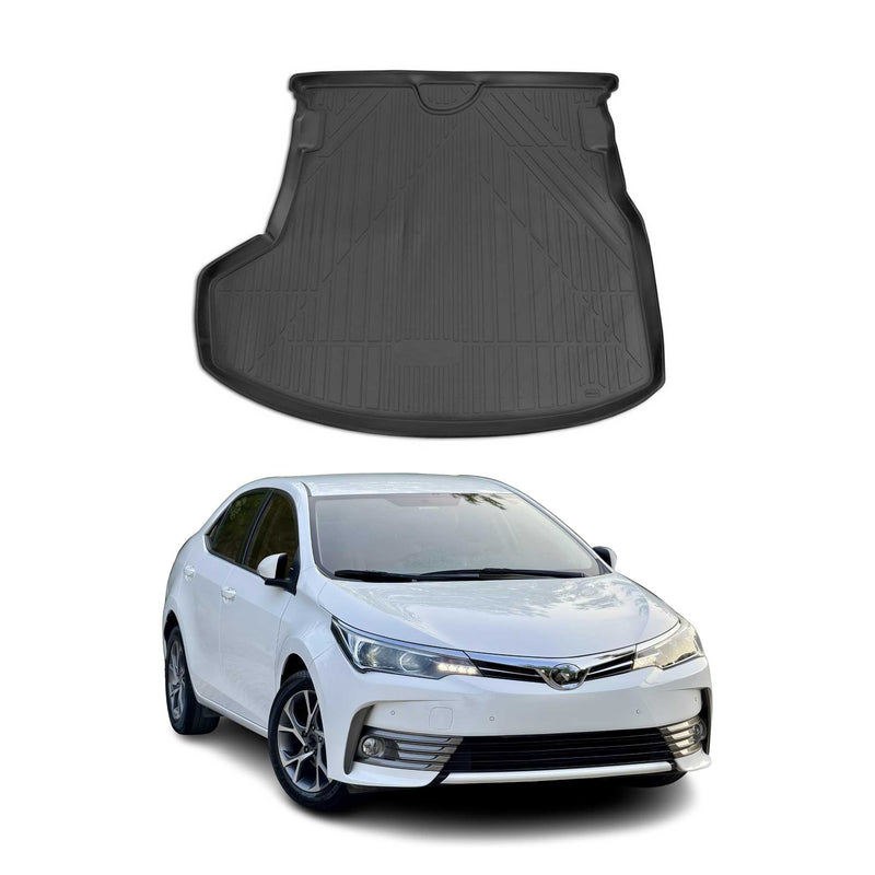 Tappetino per bagagliaio in gomma TPE per Toyota Corolla 2016-2021, nero