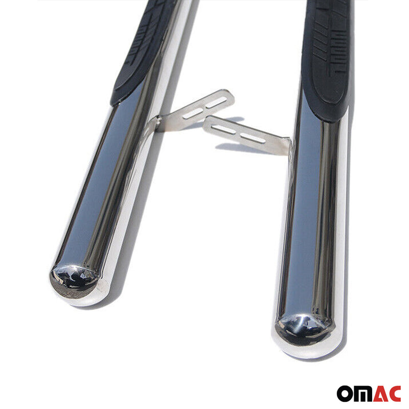 Barre laterali in acciaio per pedane laterali per VW T5 T6 Caravelle Multivan 2003-25 corte