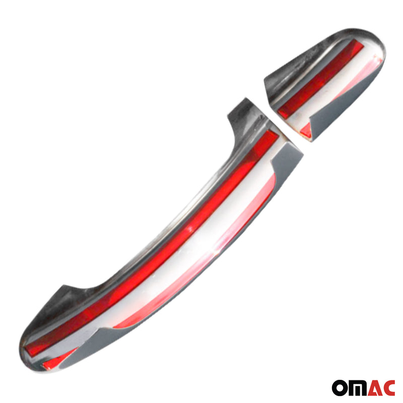Copri maniglia porta, copri maniglia porta per Ford Tourneo Courier 2014-2024 4 porte cromati 8x 