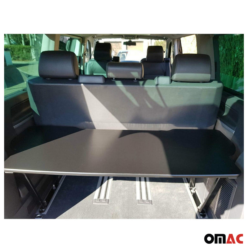 Ripiano di estensione del letto Multiflexboard per VW T5 T6 Multivan 2003-2025 Nero
