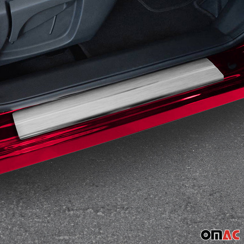 Soglie porte per Mazda CX-5 KF 2017-2025 in acciaio inox argento 4 pezzi 