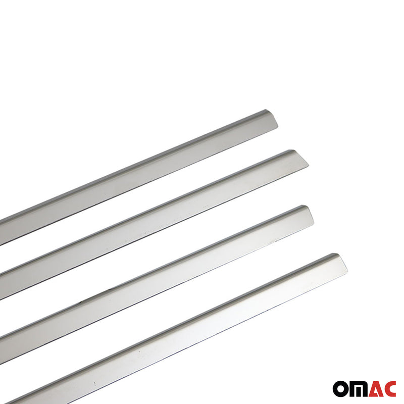 Listelli decorativi per finestrini per Land Rover Freelander 2007-2011 in acciaio inox, 4 pezzi