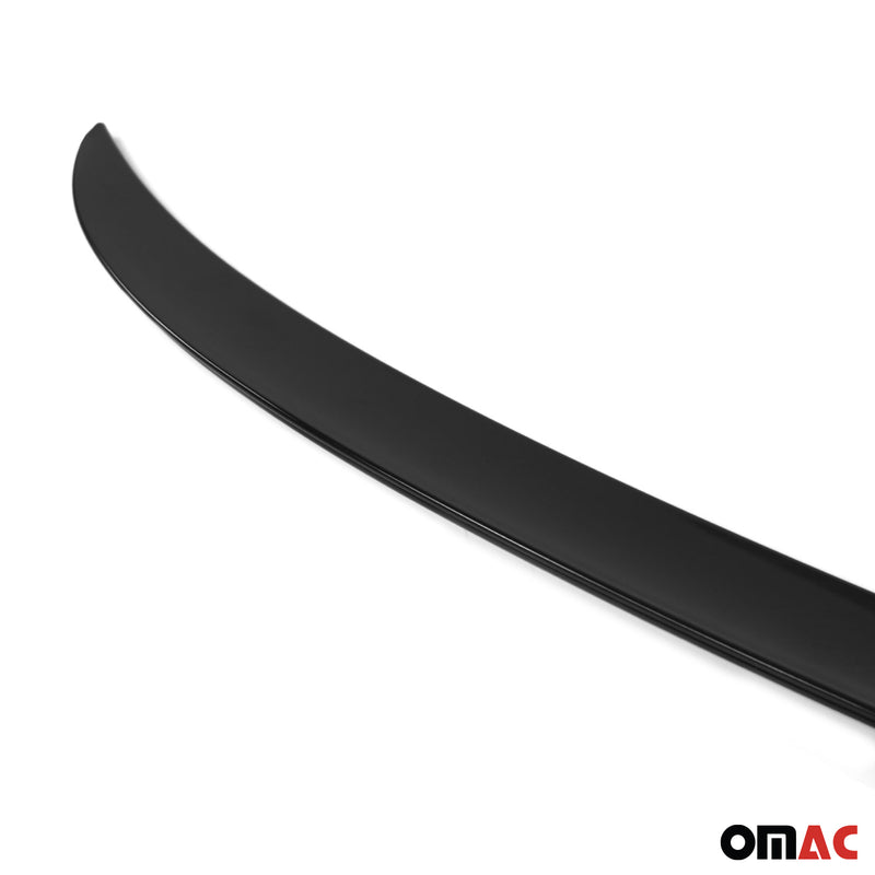 Spoiler posteriore alettone posteriore labbro posteriore per BMW Serie 3 F30 2011-2018 ABS Nero 1 pz 