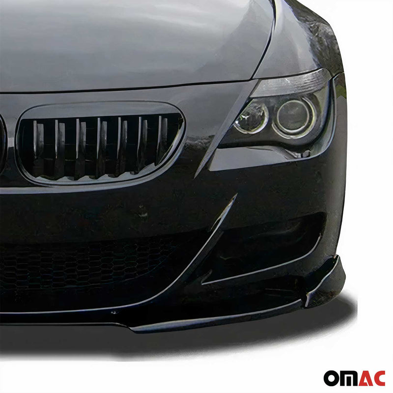 Spoiler anteriore Vario-X PU nero per BMW Serie 6 E63 2004-2010 