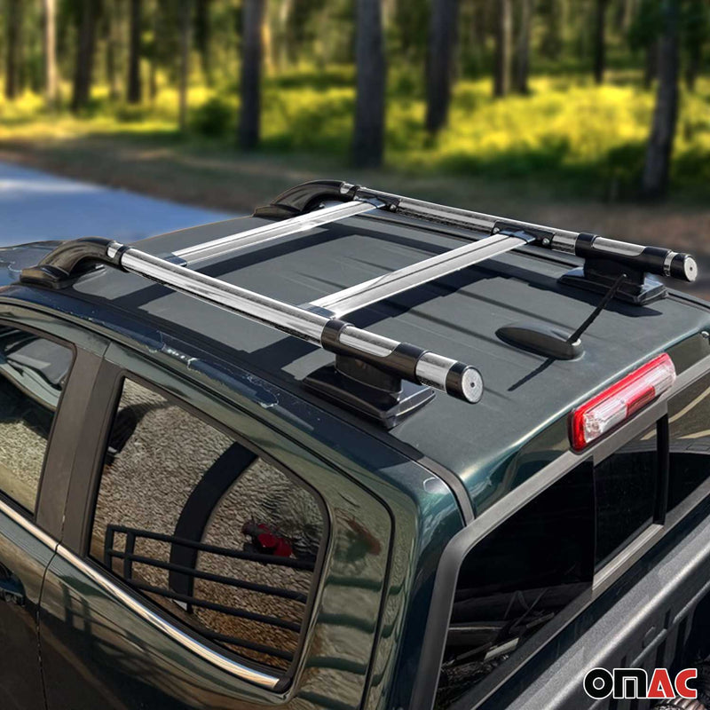 Barre portatutto per Nissan Navara 2001-2004 D22 Crew Cab Alu 4x