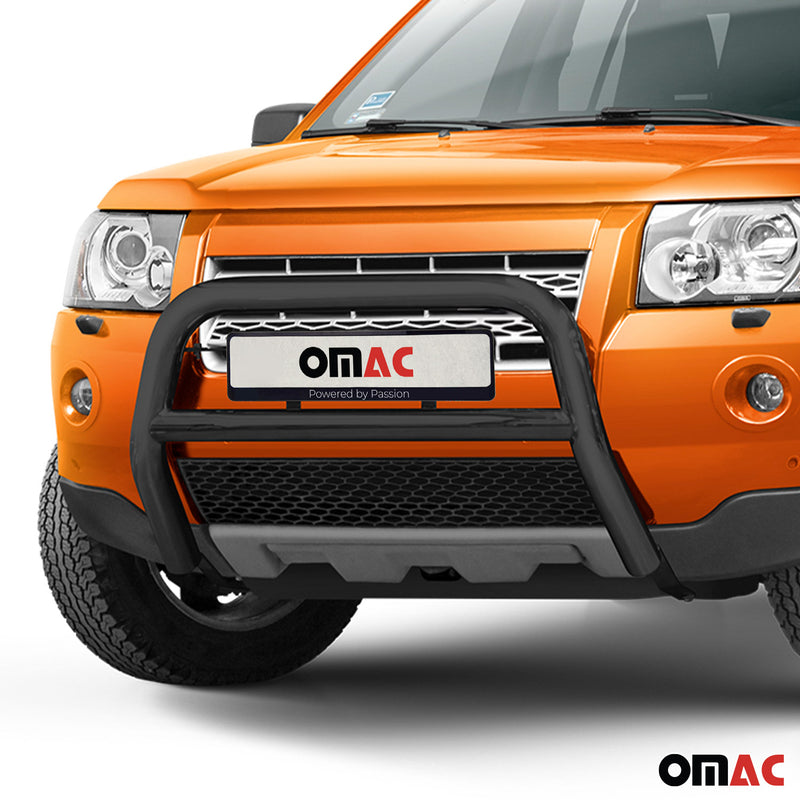 Protezione anteriore per Land Rover Freelander 2006-14 ABE acciaio nero 