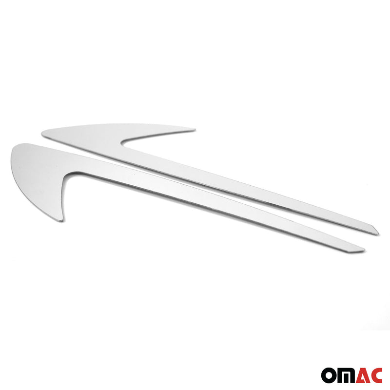Striscia di protezione per portiera laterale per VW T6 T6.1 Transporter 2015-2024 Cromata 2x