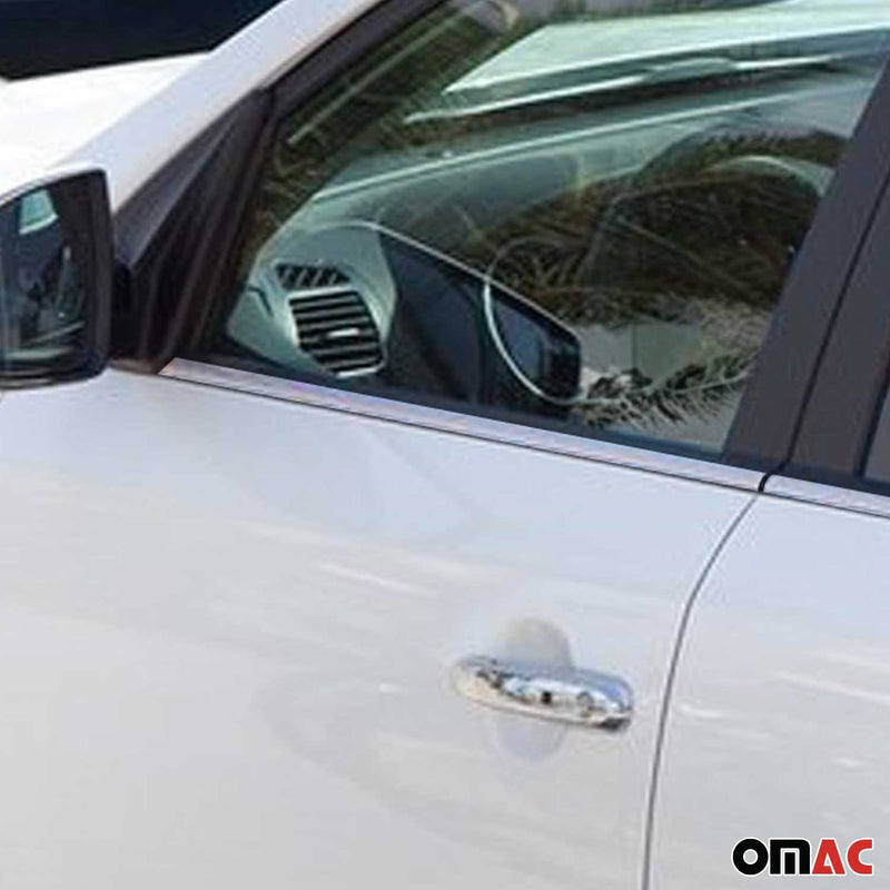 Fensterleisten Zierleisten für Kia Sorento 2012-2017 Edelstahl Chrom 6tlg
