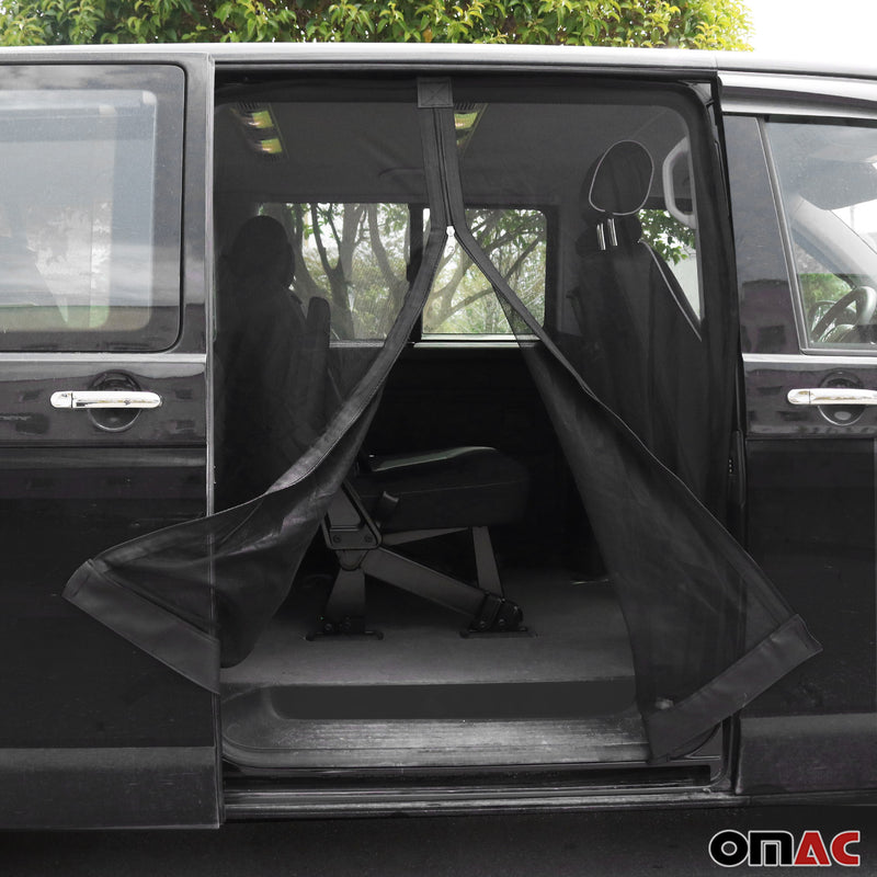 Moskitonetz Magnetisch Insektenschutz für Renault Trafic X82 2014-2025 Schwarz