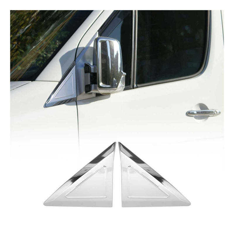 Strisce triangolari per finestrini per Mercedes Sprinter W906 2006-2018 cromate, 2 pezzi 