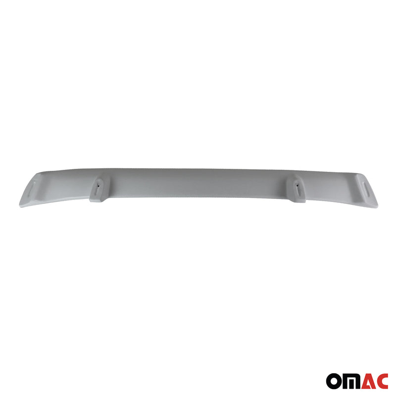 Spoiler posteriore alettone posteriore labbro posteriore per Renault Trafic 2001-2010 ABS Bianco 1 pz 