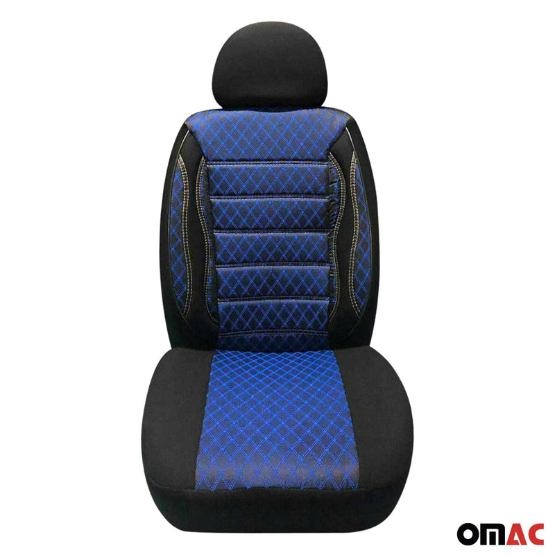 Coprisedili per Nissan Primastar 2001-2025 Nero Blu 2+1 Anteriori