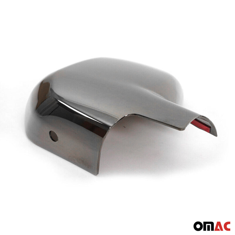 Calotte specchietti retrovisori per Citroen Berlingo 2008-2012 ABS scuro