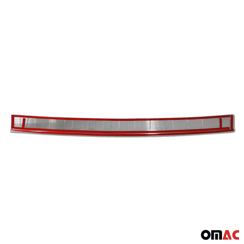 Protezione paraurti per soglia di carico per Volvo XC70 1999-2004 in acciaio inox spazzolato