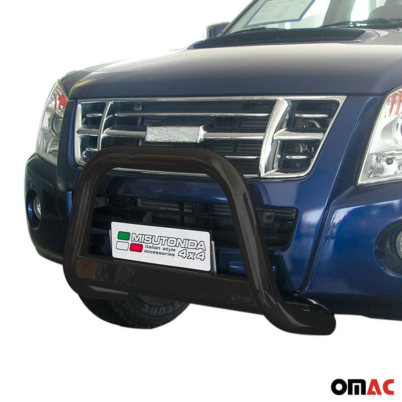 Protezione anteriore per Isuzu D-Max 2006-2012 ø63mm acciaio nero