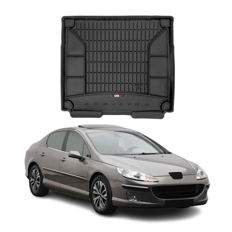OMAC Gummi Kofferraumwanne für Peugeot 407 Kombi 2004-2011 TPE Laderaumwanne