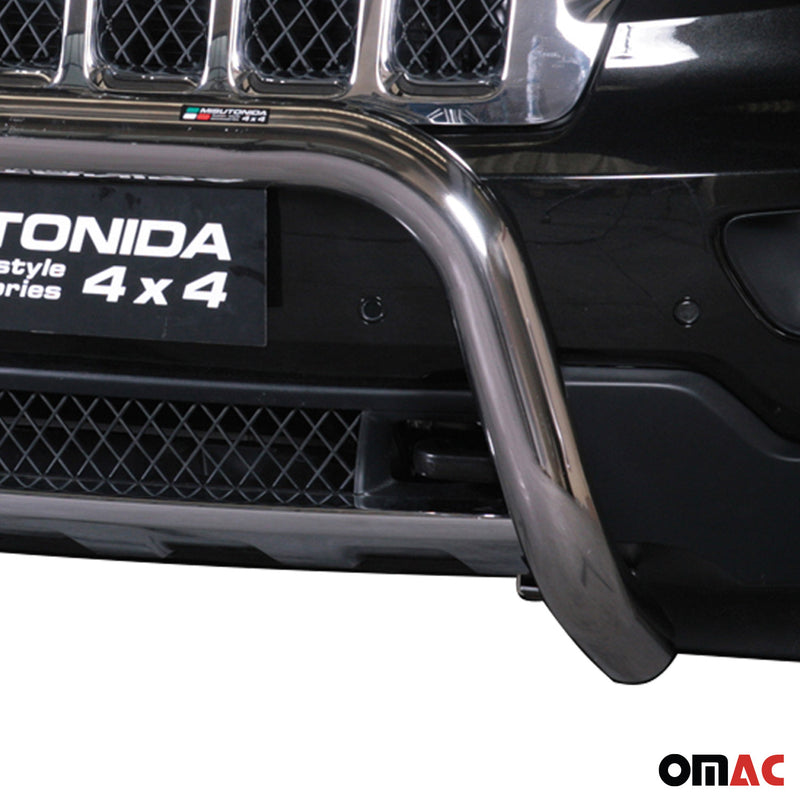 Protezione anteriore per Jeep Grand Cherokee 2010-2013 ø76mm acciaio argento