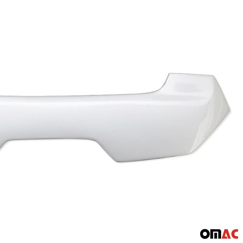 Spoiler posteriore per tetto per Fiat Punto Evo Grande Punto 2005-2012 verniciato bianco