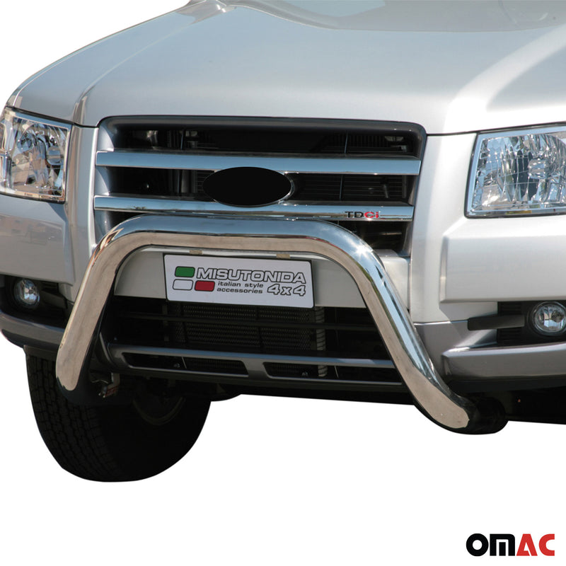 Protezione anteriore per Ford Ranger 2007-2009 ø76mm acciaio argento