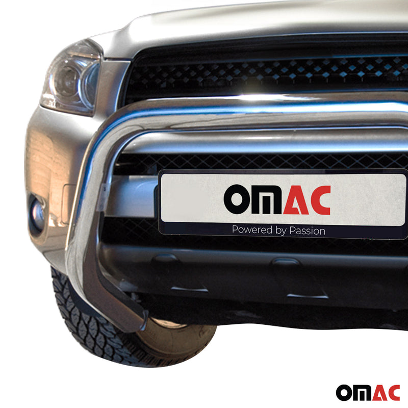 Barra di protezione anteriore in acciaio per Toyota RAV4 2006-2010 con ABE Silver 