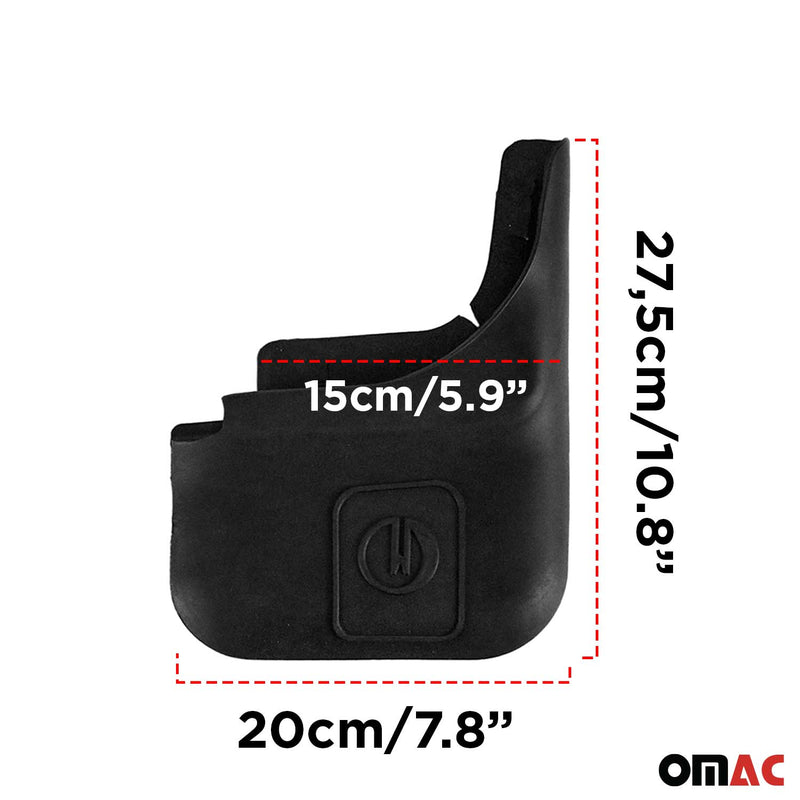 Paraspruzzi per Dacia Sandero Stepway 2012-2020 ABS 4x 