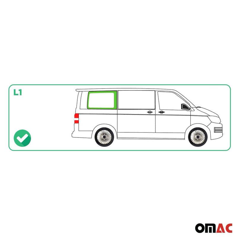 Seitenfenster Auto Seitenscheibe für VW T6 T6.1 2015-2024 Rechts L1 Kurzer