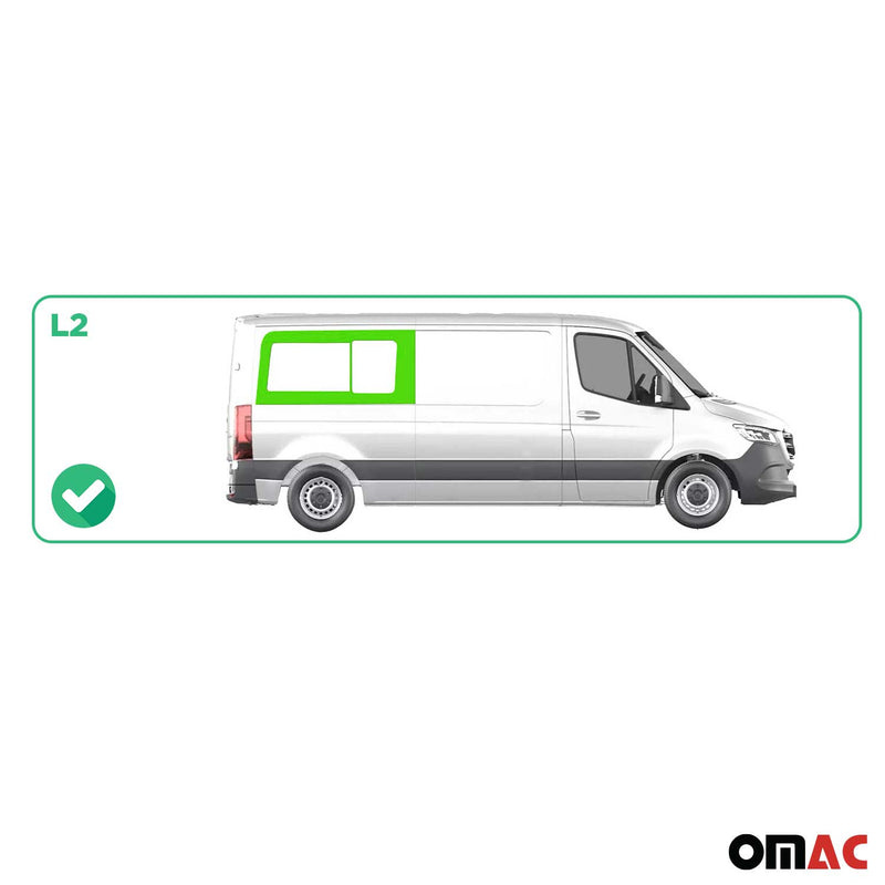 Finestrino laterale scorrevole per Mercedes Sprinter W907 2018-2025 destro lungo