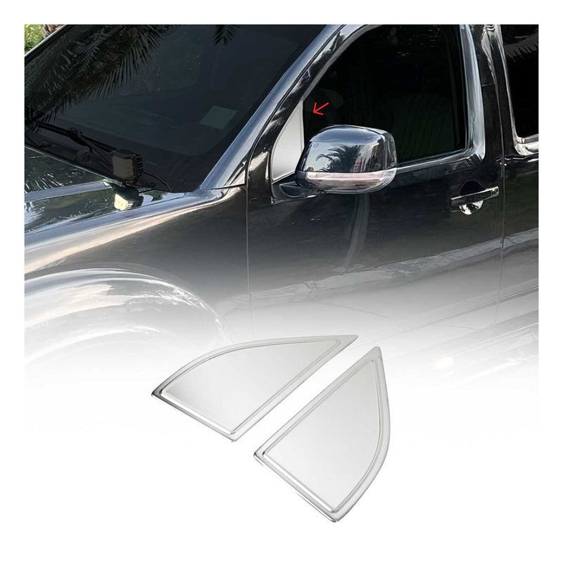 Fensterdreieck Fensterleisten für Suzuki Equator 2006-2015 Edelstahl Chrom 2tlg